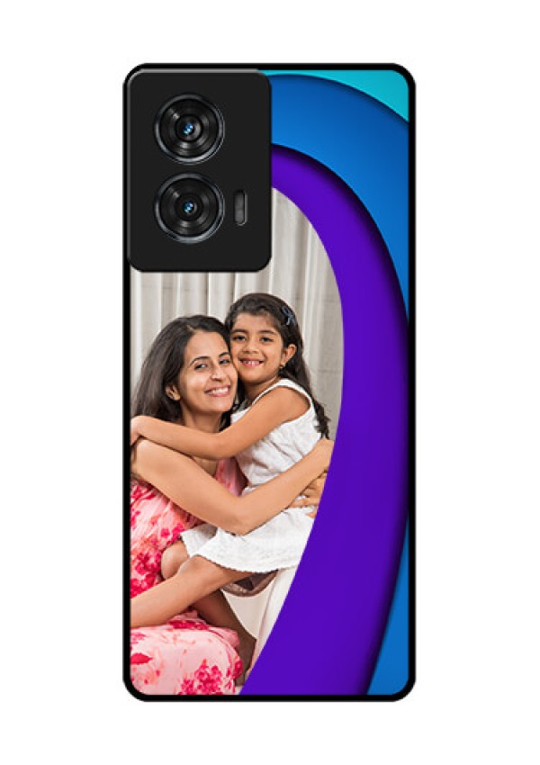 Motorola G96 5G Custom Glass Phone Case - Simple Pattern Design