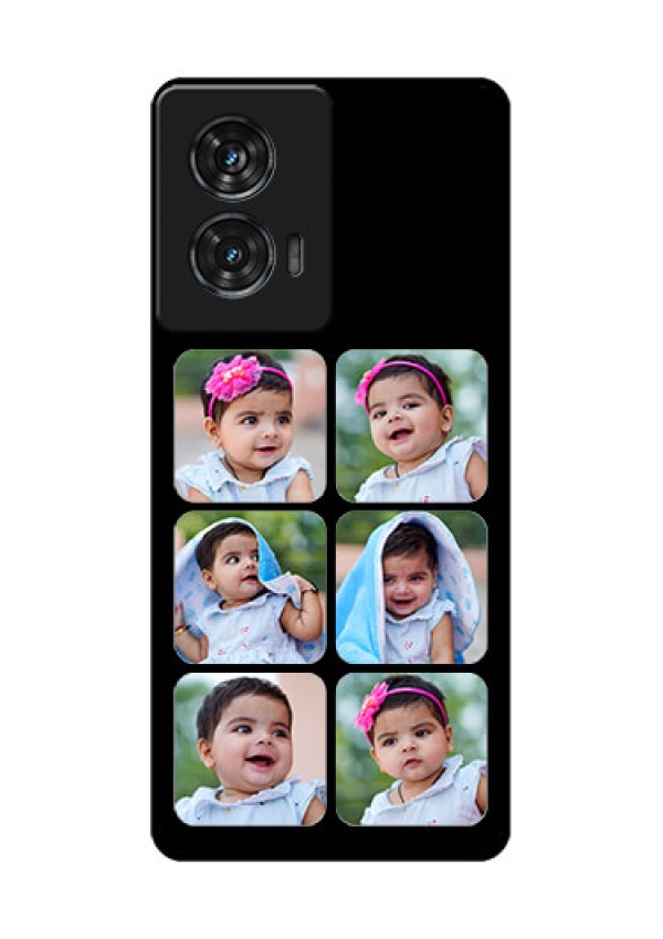 Motorola G96 5G Custom Glass Phone Case - Multiple Pictures Design