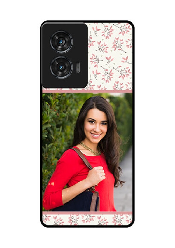 Motorola G96 5G Custom Glass Phone Case - Stunning Floral Design