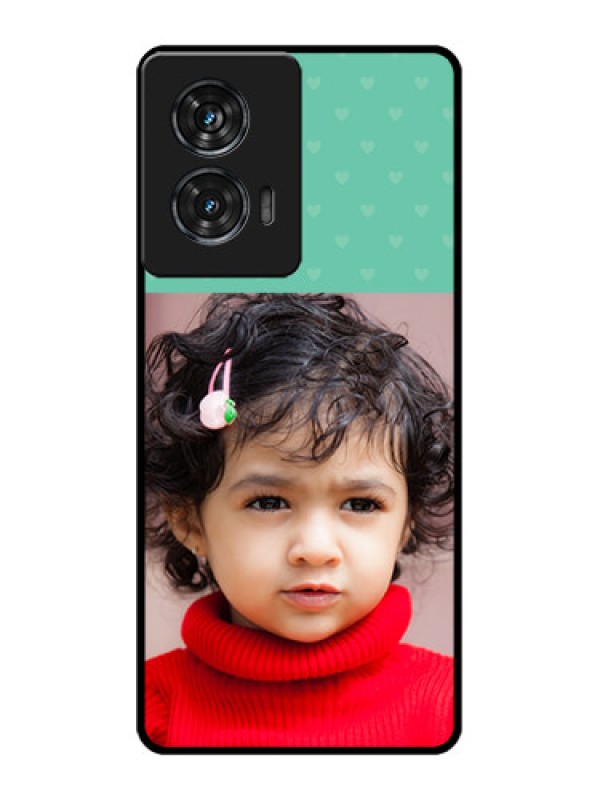 Custom Motorola G96 5G Custom Glass Phone Case - Lovers Picture Design