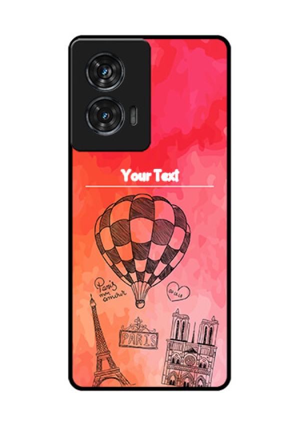 Motorola G96 5G Custom Glass Phone Case - Paris Theme Design