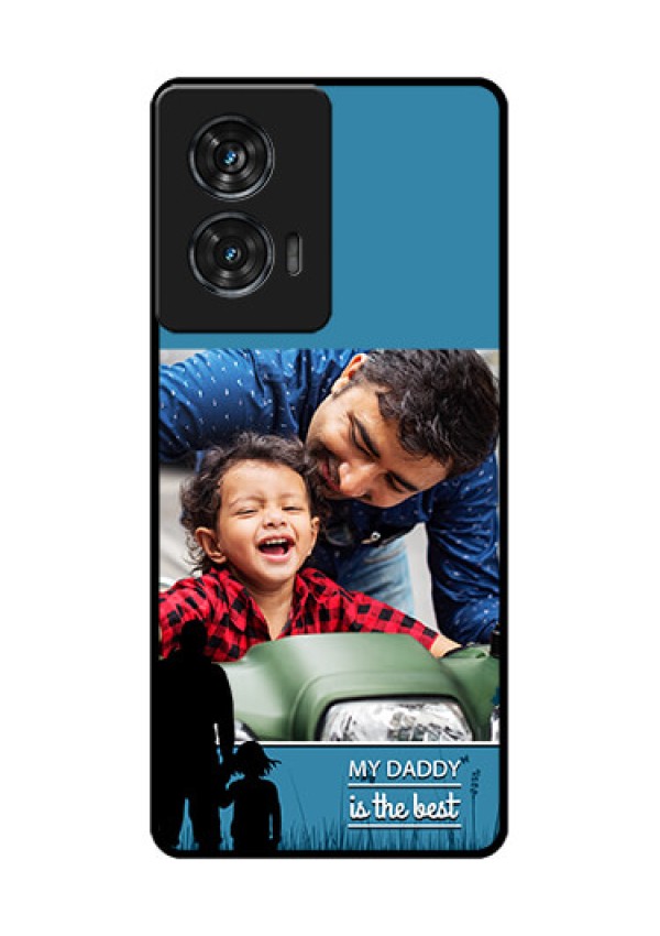 Motorola G96 5G Custom Glass Phone Case - Best Dad Design