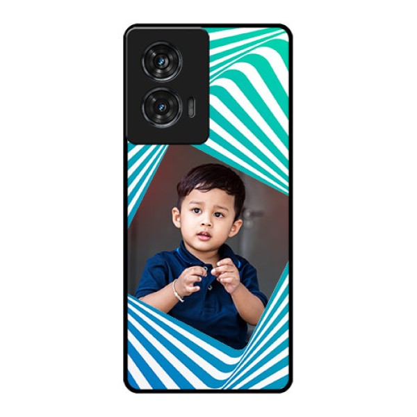 Motorola G96 5G Custom Glass Phone Case - Abstract Spiral Design Motorola G96 5G Custom Glass Phone Case - Abstract Spiral Design