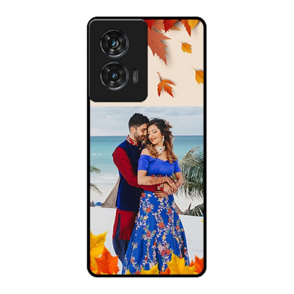 Motorola G96 5G Custom Glass Phone Case - Autumn Maple Leaves Design Motorola G96 5G Custom Glass Phone Case - Autumn Maple Leaves Design