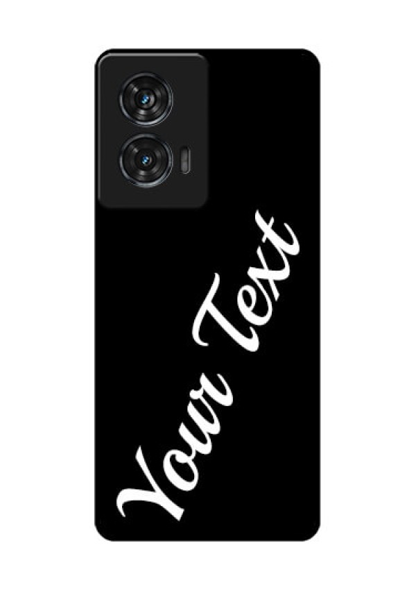 Motorola G96 5G Custom Glass Phone Case - With Your Name Design