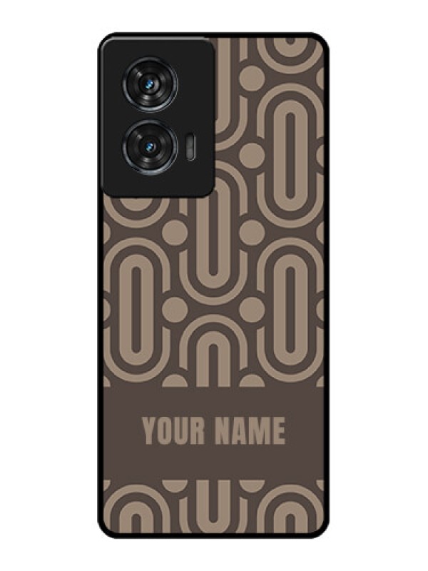 Custom Motorola G96 5G Custom Glass Phone Case - Captivating Zero Pattern Design