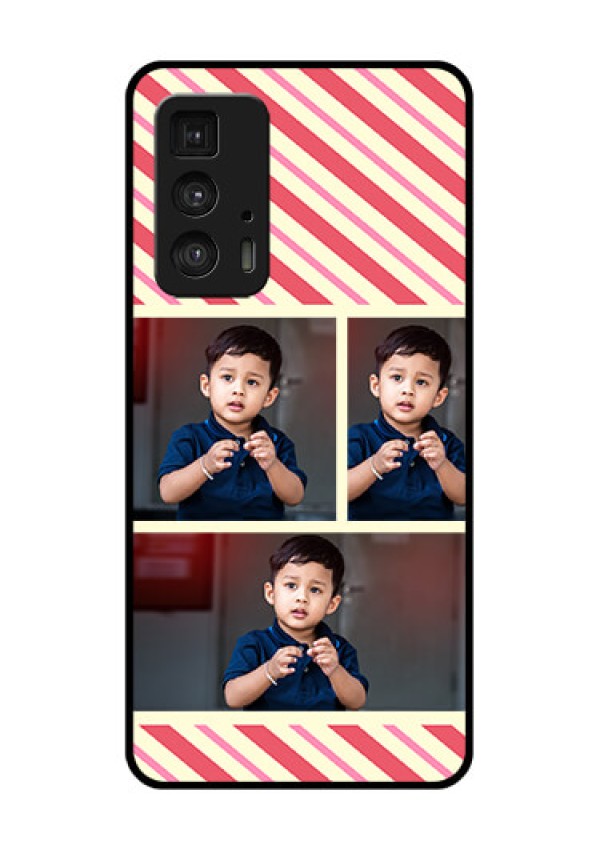 Motorola Moto Edge 20 Pro Custom Glass Phone Case - Picture Upload Mobile Case Design