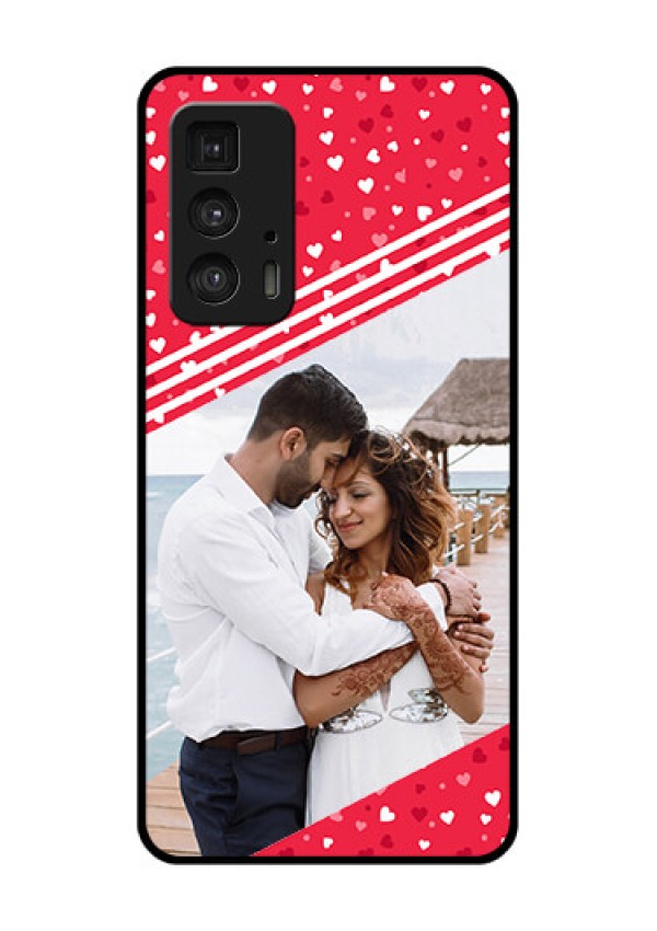 Motorola Moto Edge 20 Pro Custom Glass Phone Case - Valentines Gift Design