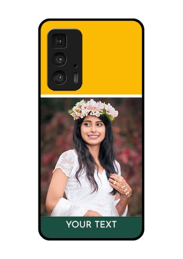 Motorola Moto Edge 20 Pro Custom Glass Phone Case - Love You Design