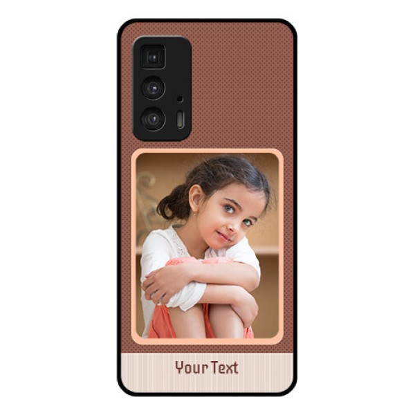 Motorola Moto Edge 20 Pro Custom Glass Phone Case - Simple Pic Upload Design Motorola Moto Edge 20 Pro Custom Glass Phone Case - Simple Pic Upload Design