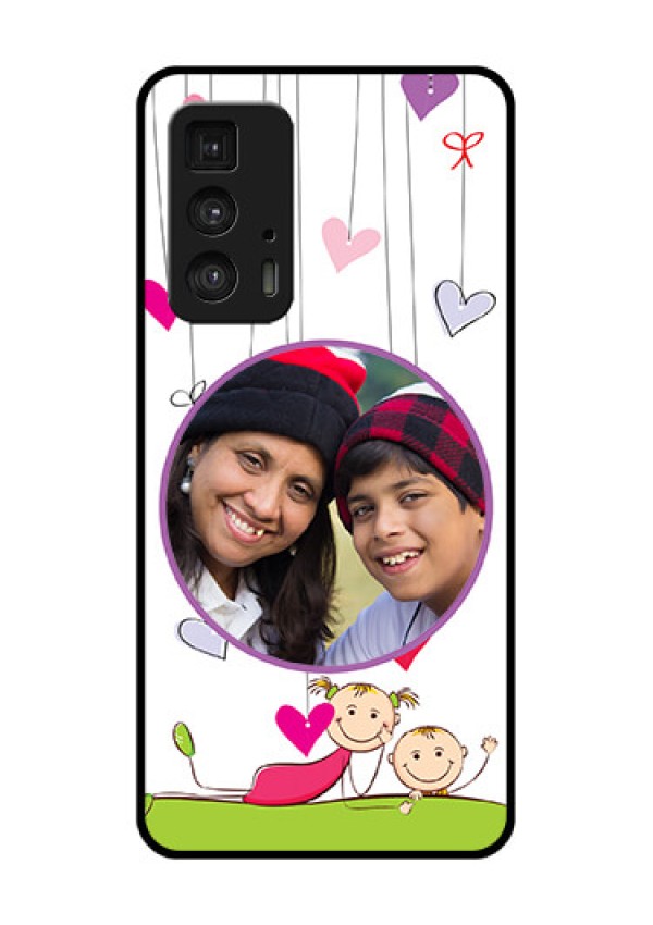 Motorola Moto Edge 20 Pro Custom Glass Phone Case - Cute Kids Phone Case Design