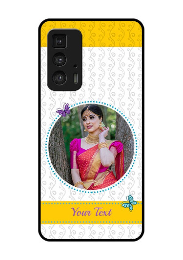 Motorola Moto Edge 20 Pro Custom Glass Phone Case - Girls Premium Case Design