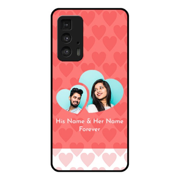 Motorola Moto Edge 20 Pro Custom Glass Phone Case - Couple Pic Upload Design Motorola Moto Edge 20 Pro Custom Glass Phone Case - Couple Pic Upload Design