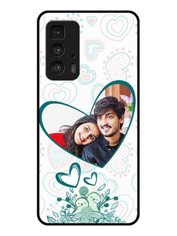 Custom Motorola Moto Edge 20 Pro Custom Glass Phone Case - Premium Couple Design