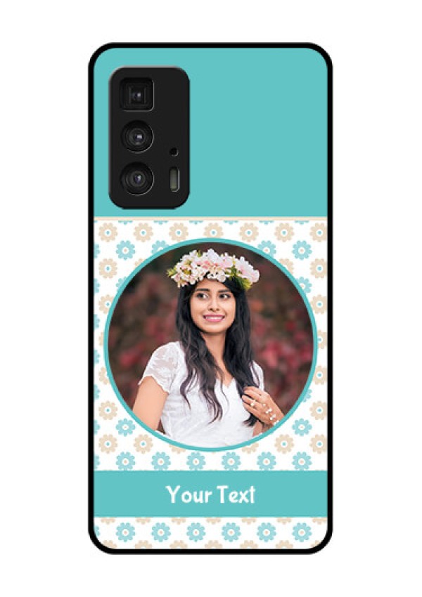 Motorola Moto Edge 20 Pro Custom Glass Phone Case - Beautiful Flowers Design