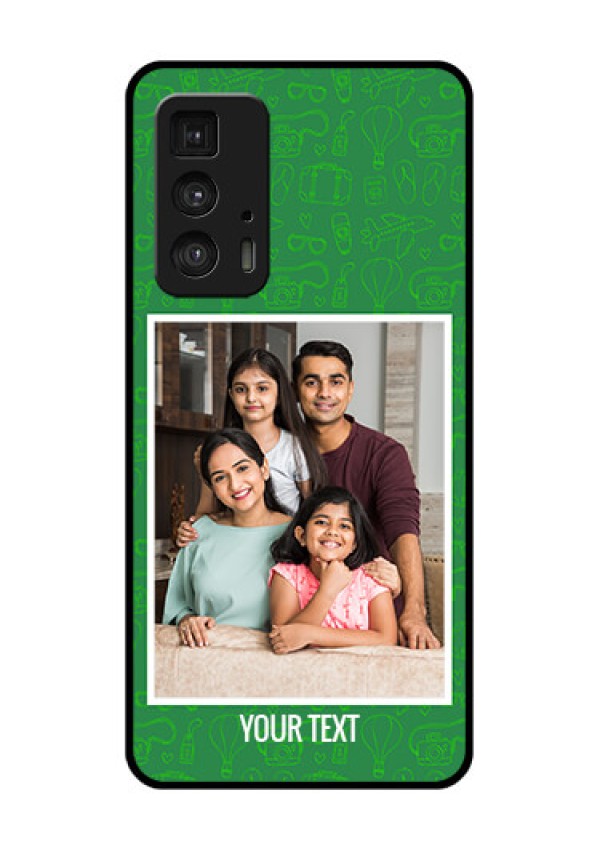 Motorola Moto Edge 20 Pro Custom Glass Phone Case - Picture Upload Design