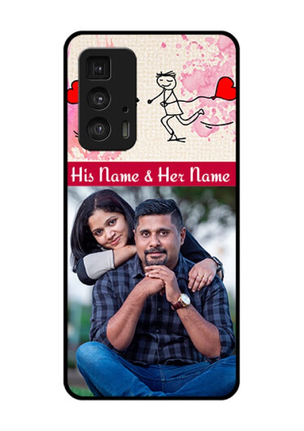 Motorola Moto Edge 20 Pro Custom Glass Phone Case - You And Me Case Design