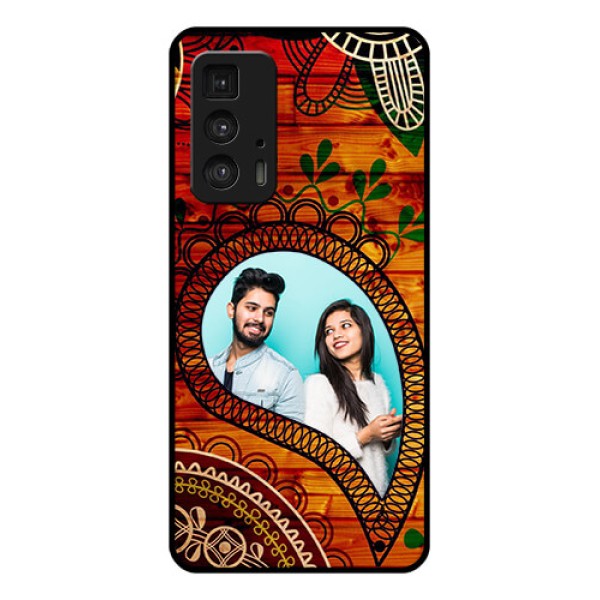 Motorola Moto Edge 20 Pro Custom Glass Phone Case - Abstract Colorful Design