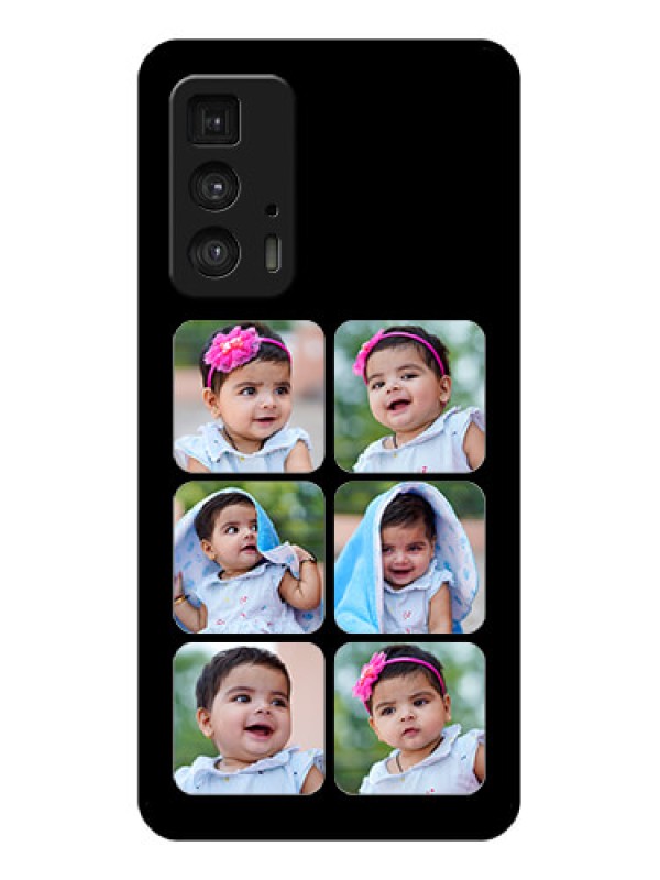 Custom Motorola Moto Edge 20 Pro Custom Glass Phone Case - Multiple Pictures Design