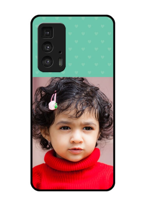 Motorola Moto Edge 20 Pro Custom Glass Phone Case - Lovers Picture Design