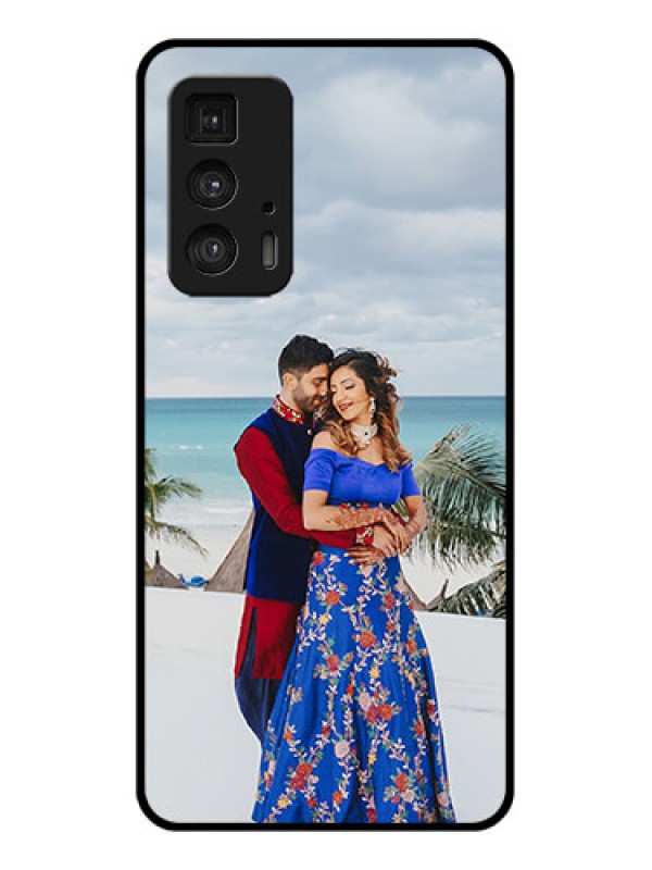 Custom Motorola Moto Edge 20 Pro Custom Glass Phone Case - Upload Full Picture Design