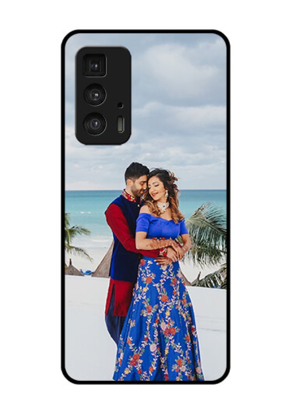 Motorola Moto Edge 20 Pro Custom Glass Phone Case - Upload Full Picture Design