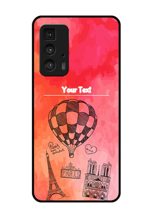 Motorola Moto Edge 20 Pro Custom Glass Phone Case - Paris Theme Design