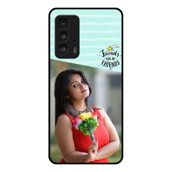 Motorola Moto Edge 20 Pro Custom Glass Phone Case - Friends Picture Icon Design Motorola Moto Edge 20 Pro Custom Glass Phone Case - Friends Picture Icon Design