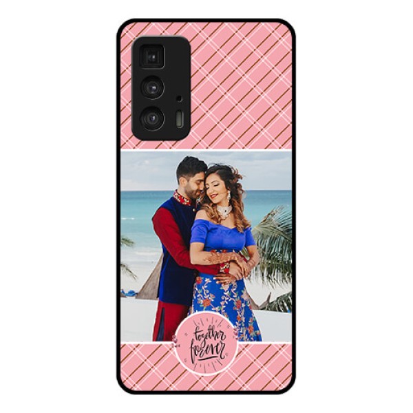 Motorola Moto Edge 20 Pro Custom Glass Phone Case - Together Forever Design Motorola Moto Edge 20 Pro Custom Glass Phone Case - Together Forever Design