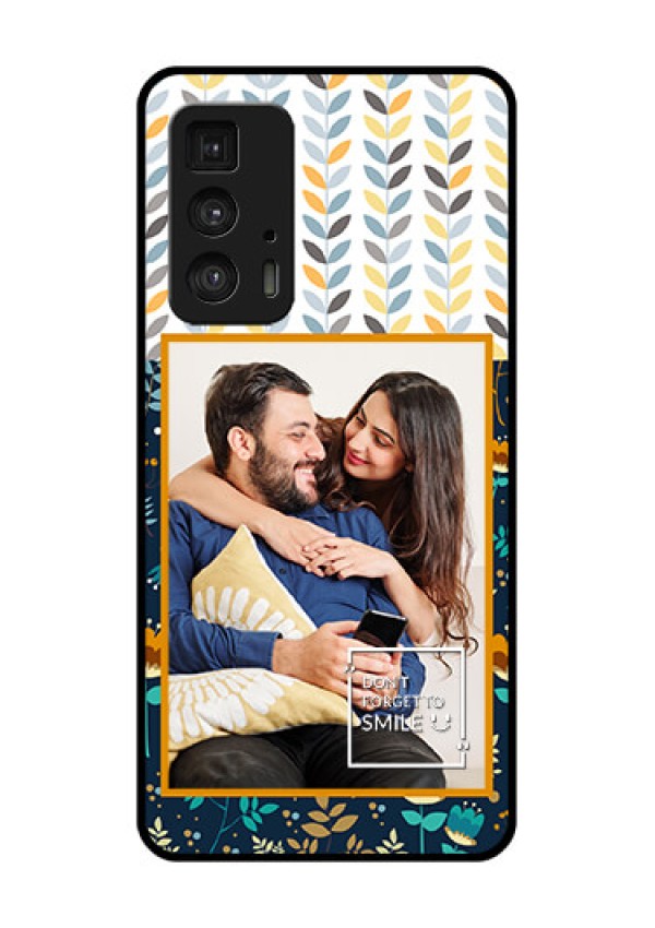 Motorola Moto Edge 20 Pro Custom Glass Phone Case - Pattern Design