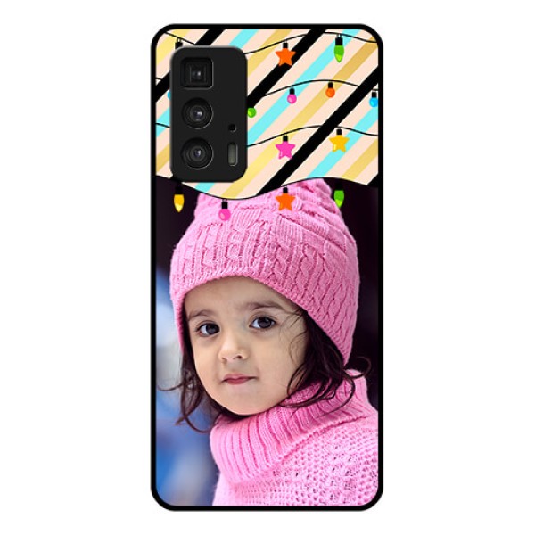 Motorola Moto Edge 20 Pro Custom Glass Phone Case - Lights Hanging Design Motorola Moto Edge 20 Pro Custom Glass Phone Case - Lights Hanging Design