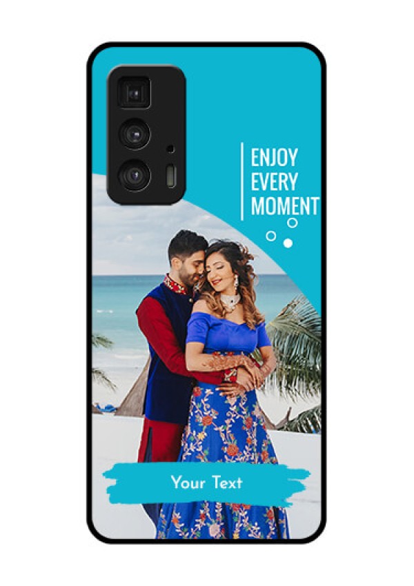 Motorola Moto Edge 20 Pro Custom Glass Phone Case - Happy Moment Design