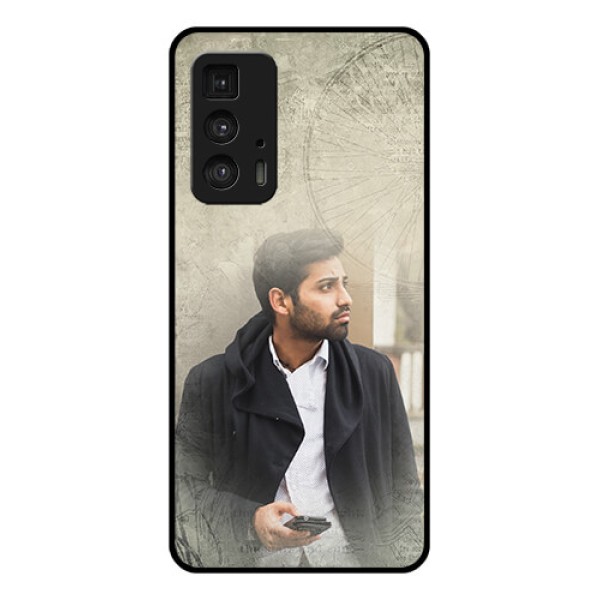 Motorola Moto Edge 20 Pro Custom Glass Phone Case - With Vintage Design