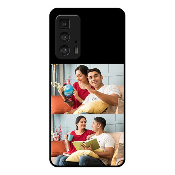 Motorola Moto Edge 20 Pro Custom Glass Phone Case - 2 Images Design