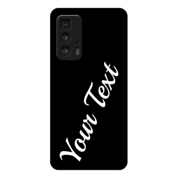 Motorola Moto Edge 20 Pro Custom Glass Phone Case - With Your Name Design Motorola Moto Edge 20 Pro Custom Glass Phone Case - With Your Name Design