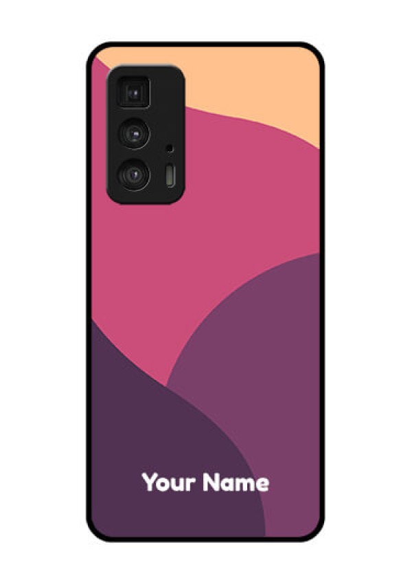 Motorola Moto Edge 20 Pro Custom Glass Phone Case - Mixed Multi - Colour Abstract Art Design