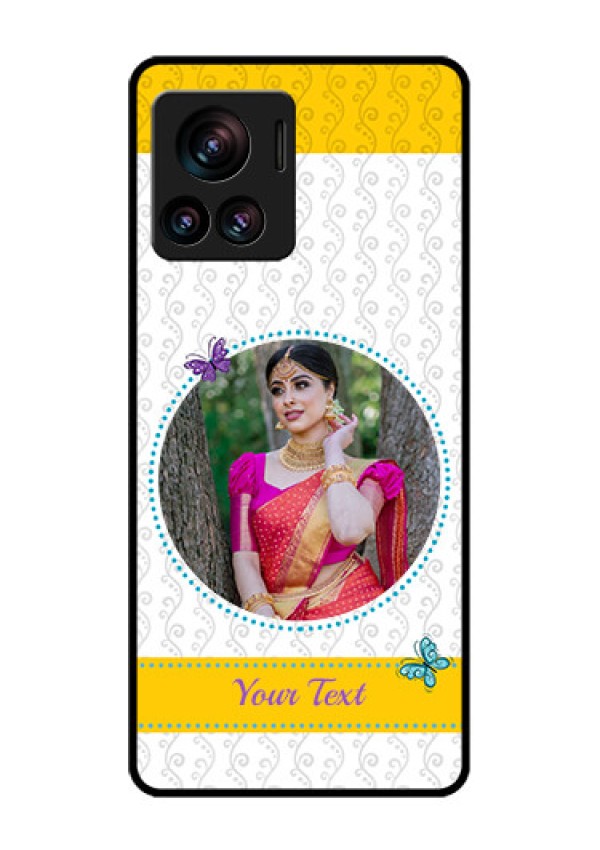 Motorola Moto Edge 30 Ultra Custom Glass Phone Case - Girls Premium Case Design