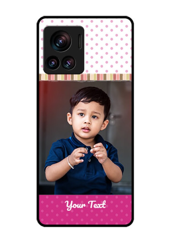 Motorola Moto Edge 30 Ultra Custom Glass Phone Case - Cute Girls Cover Design