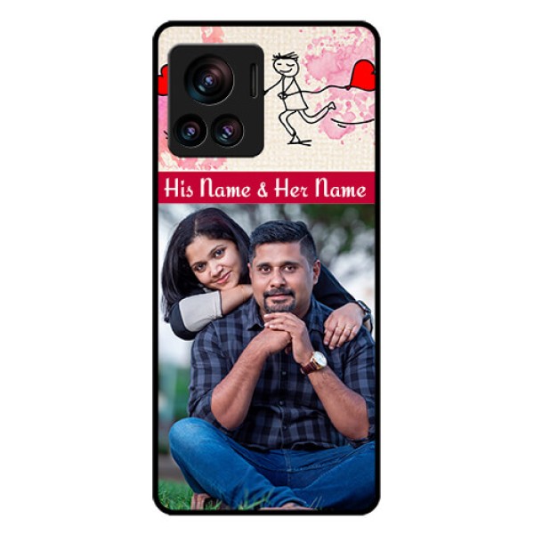 Motorola Moto Edge 30 Ultra Custom Glass Phone Case - You And Me Case Design Motorola Moto Edge 30 Ultra Custom Glass Phone Case - You And Me Case Design