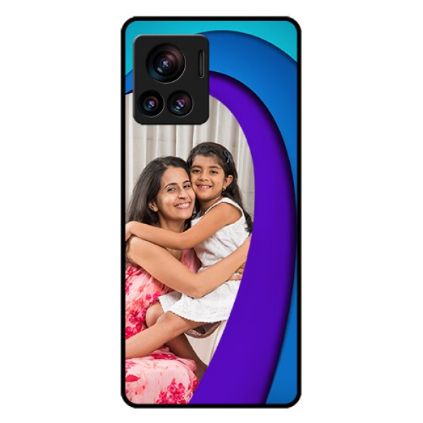 Motorola Moto Edge 30 Ultra Custom Glass Phone Case - Simple Pattern Design