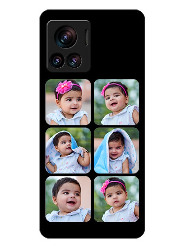 Custom Motorola Moto Edge 30 Ultra Custom Glass Phone Case - Multiple Pictures Design