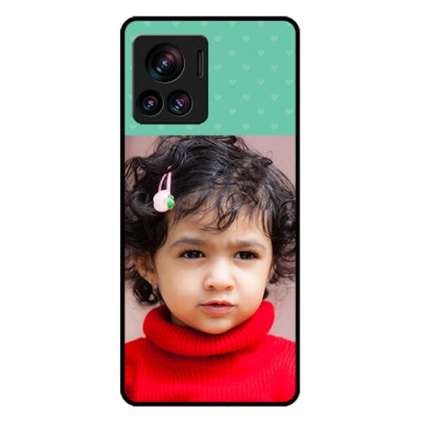 Motorola Moto Edge 30 Ultra Custom Glass Phone Case - Lovers Picture Design
