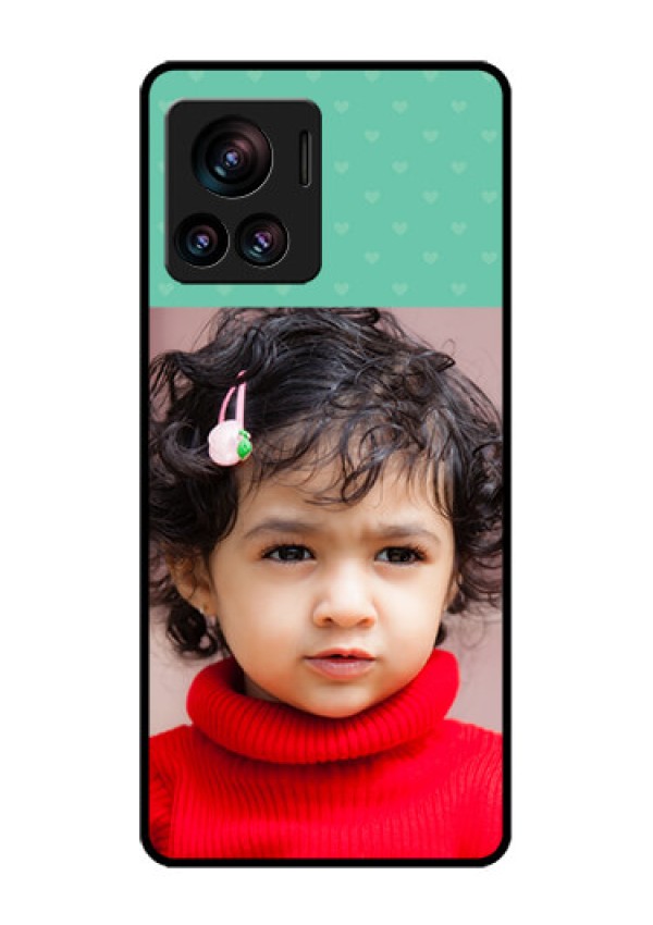 Motorola Moto Edge 30 Ultra Custom Glass Phone Case - Lovers Picture Design