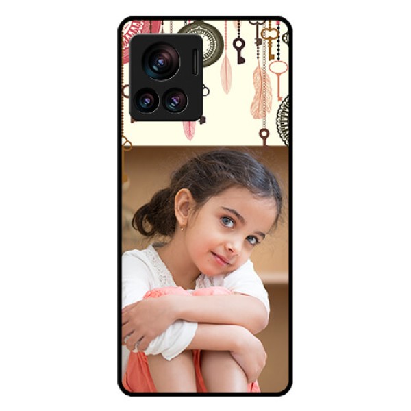 Motorola Moto Edge 30 Ultra Custom Glass Phone Case - Boho Style Design