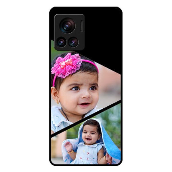 Motorola Moto Edge 30 Ultra Custom Glass Phone Case - Semi Cut Design