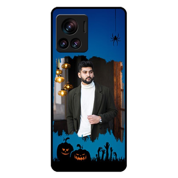Motorola Moto Edge 30 Ultra Custom Glass Phone Case - With Pro Halloween Design