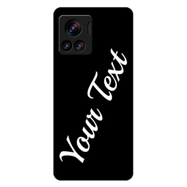 Motorola Moto Edge 30 Ultra Custom Glass Phone Case - With Your Name Design Motorola Moto Edge 30 Ultra Custom Glass Phone Case - With Your Name Design