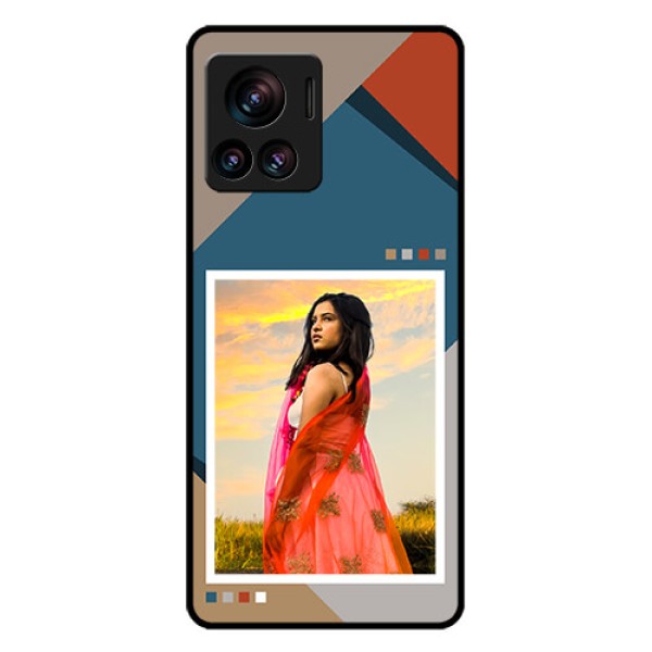 Motorola Moto Edge 30 Ultra Custom Glass Phone Case - Retro Color Pallet Design Motorola Moto Edge 30 Ultra Custom Glass Phone Case - Retro Color Pallet Design