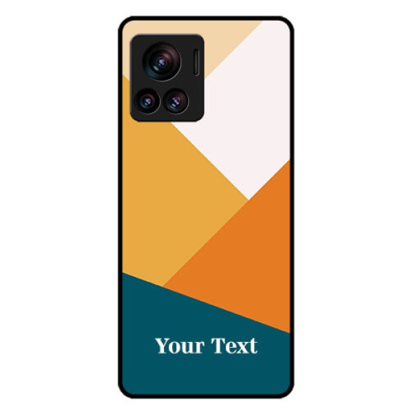 Motorola Moto Edge 30 Ultra Custom Glass Phone Case - Stacked Multi - Colour Design Motorola Moto Edge 30 Ultra Custom Glass Phone Case - Stacked Multi - Colour Design