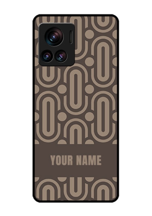 Motorola Moto Edge 30 Ultra Custom Glass Phone Case - Captivating Zero Pattern Design
